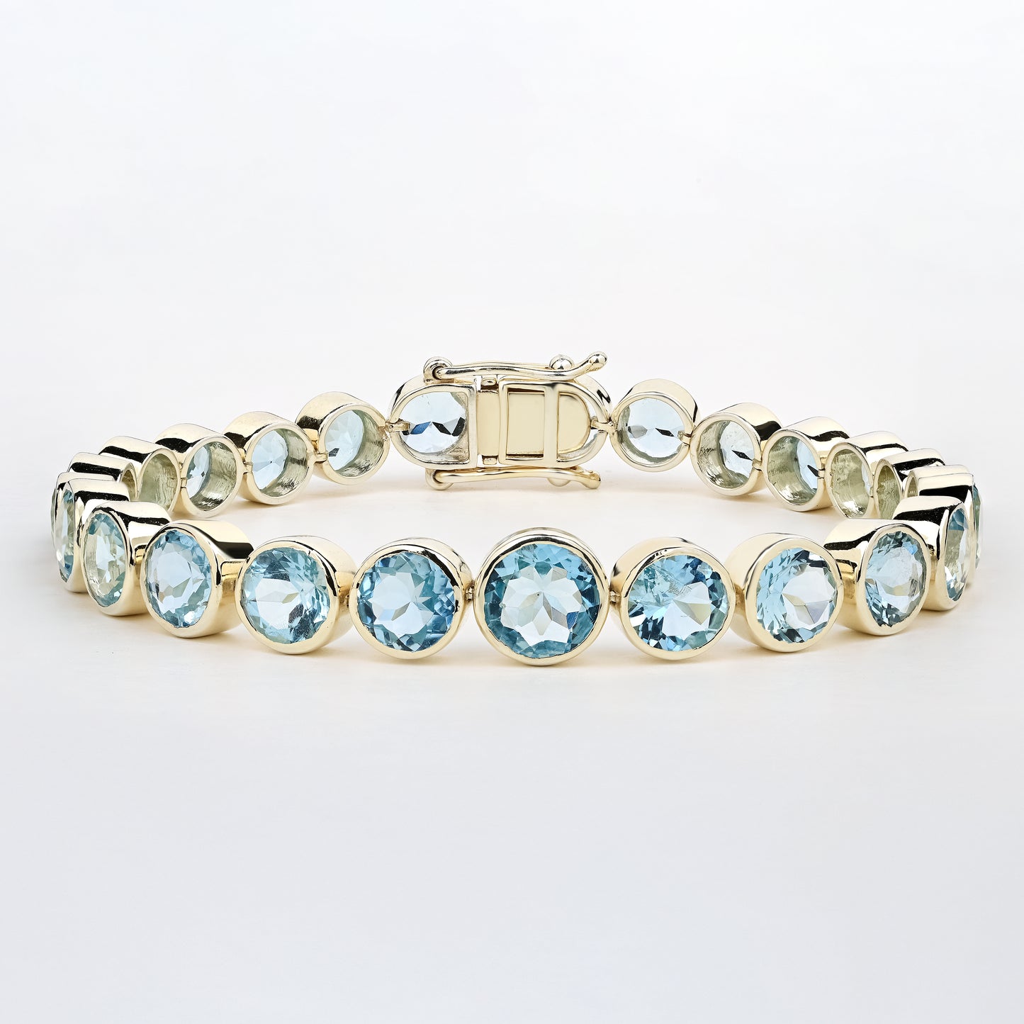 Tennis Bracelet - Aquamarine