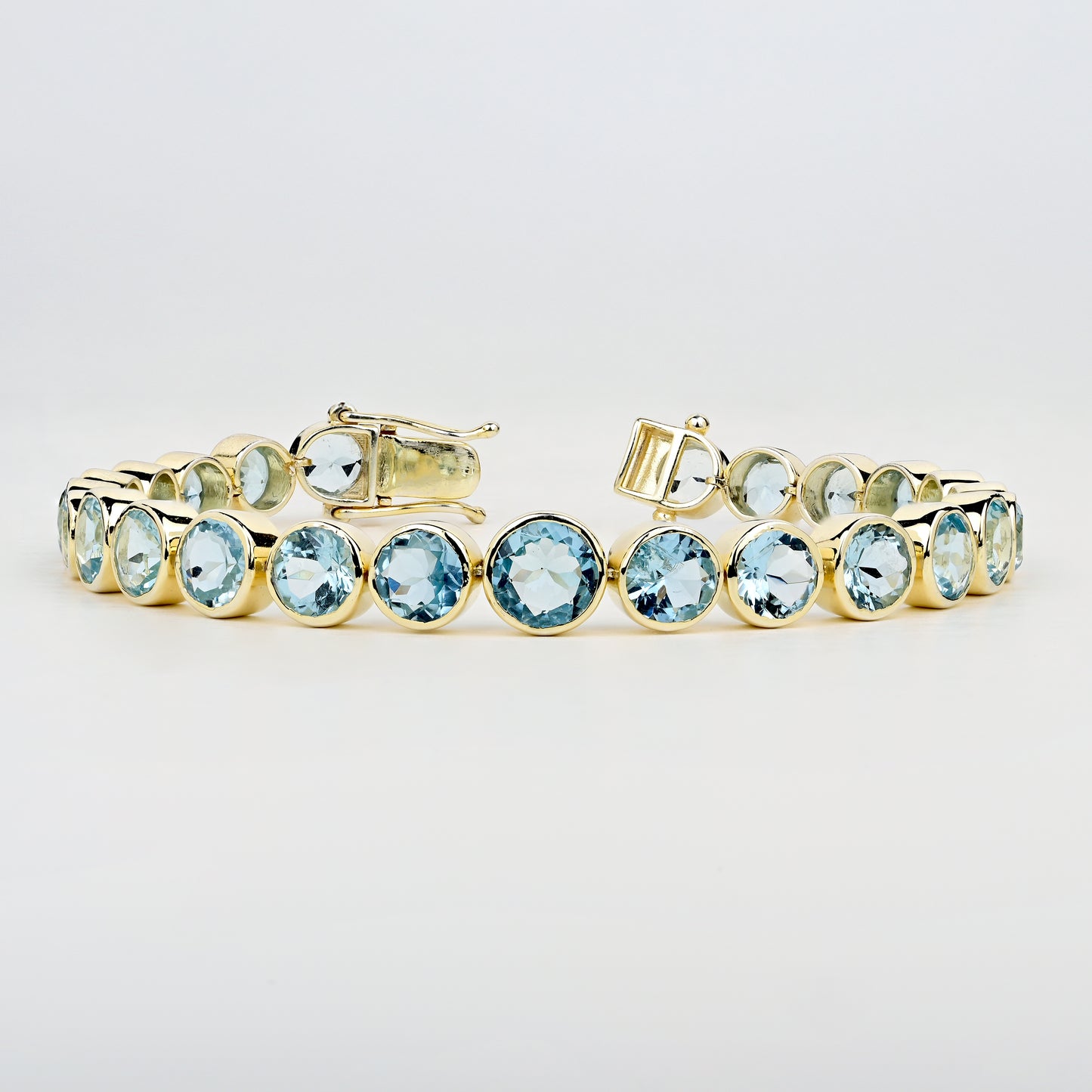 Tennis Bracelet - Aquamarine