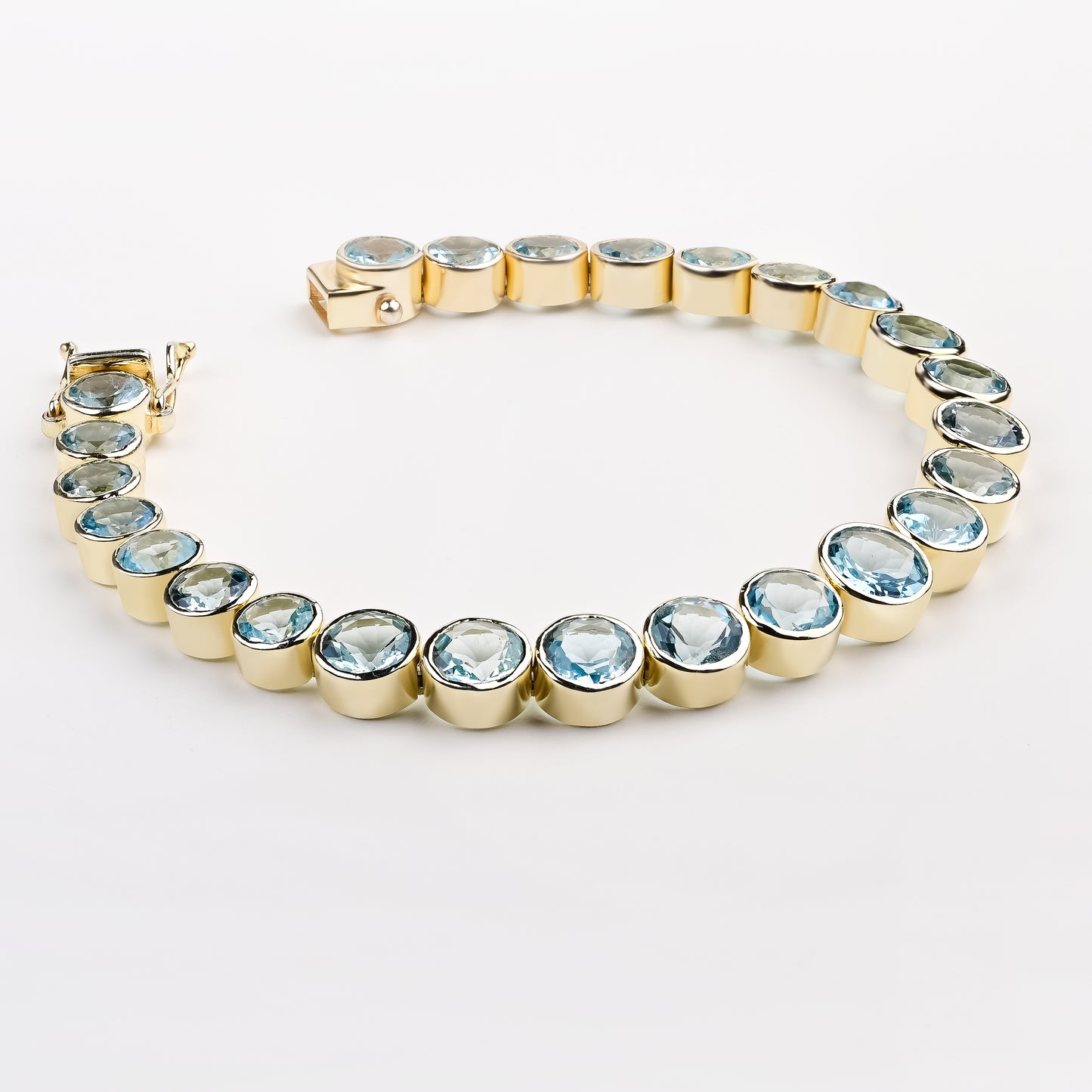Tennis Bracelet - Aquamarine