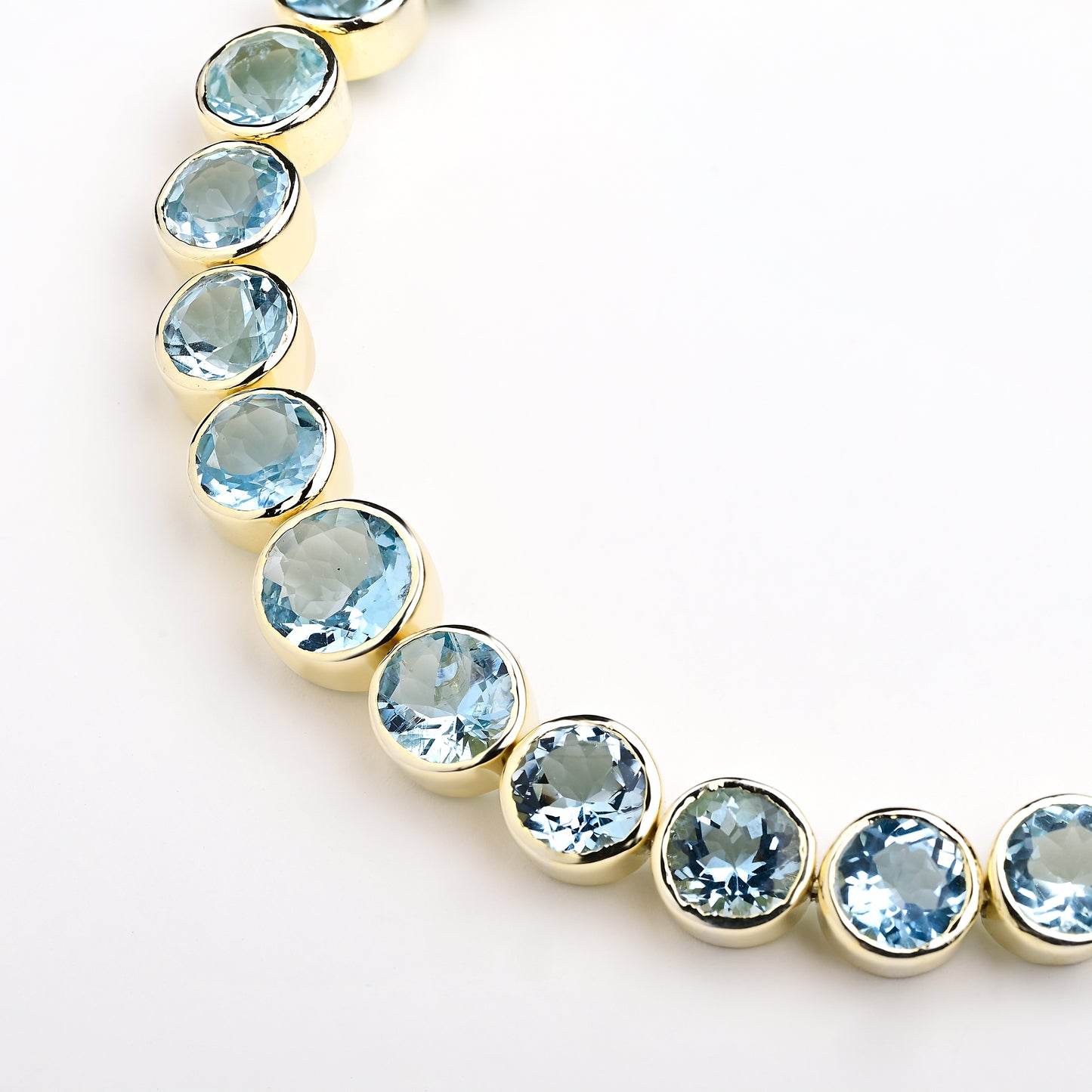 Tennis Bracelet - Aquamarine