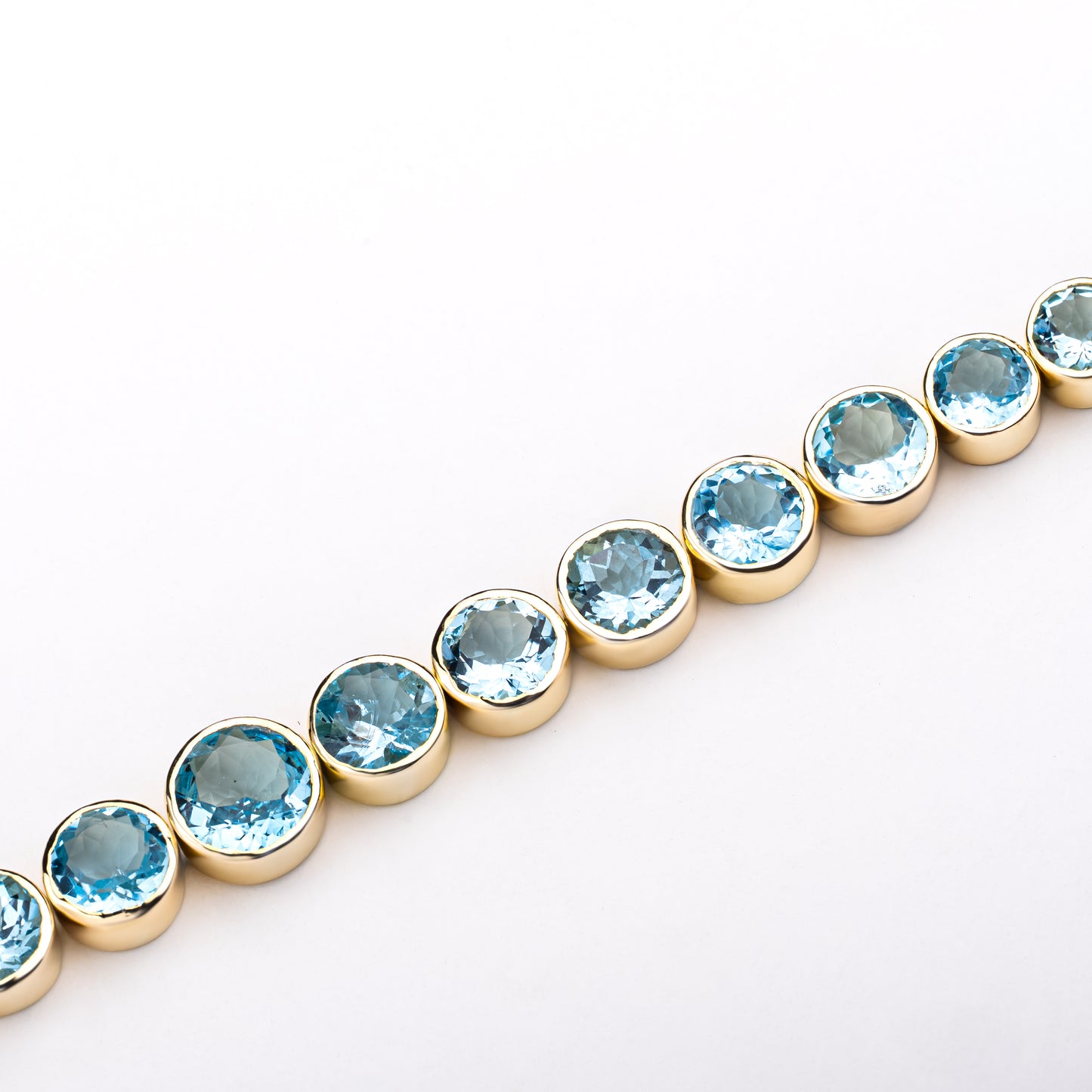 Tennis Bracelet - Aquamarine