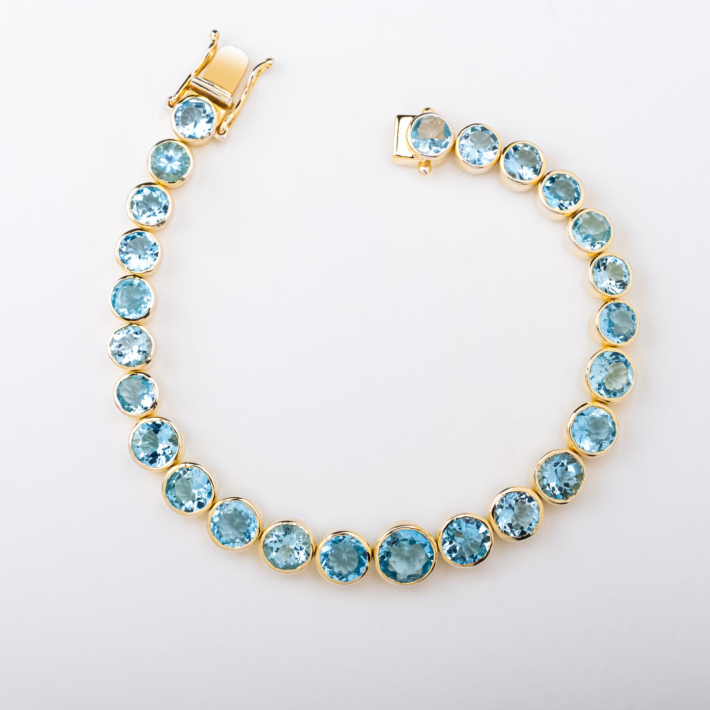 Tennis Bracelet - Aquamarine