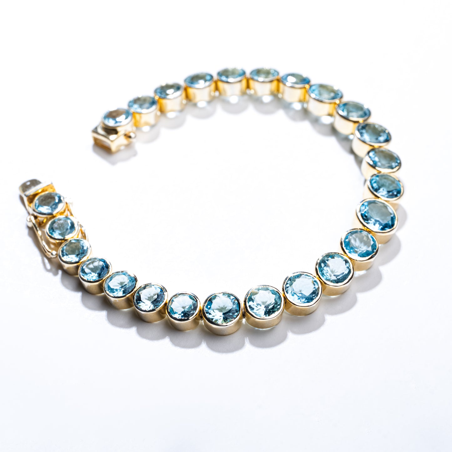 Tennis Bracelet - Aquamarine