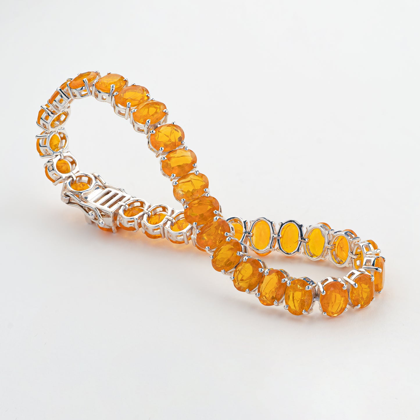Tennis Bracelet - Fire Opal