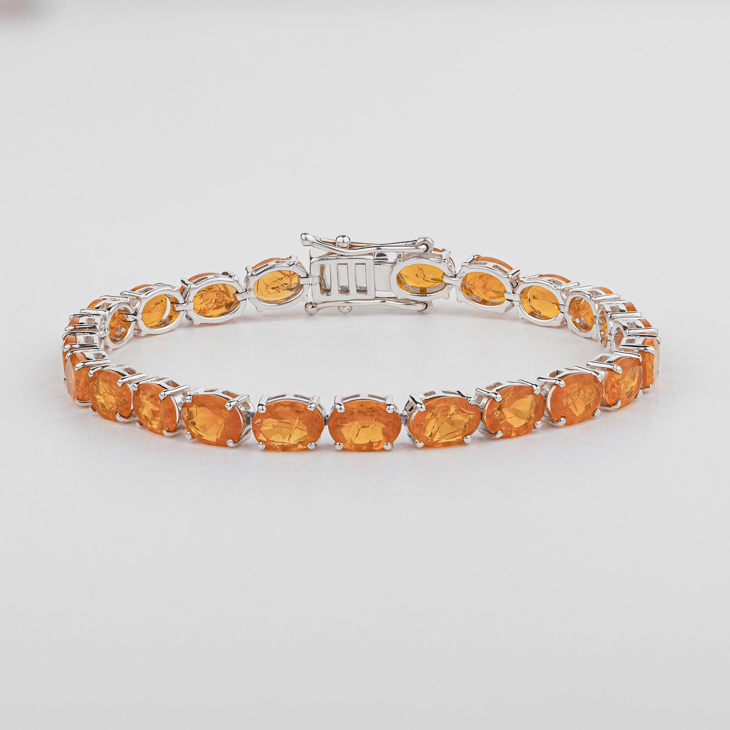 Tennis Bracelet - Fire Opal