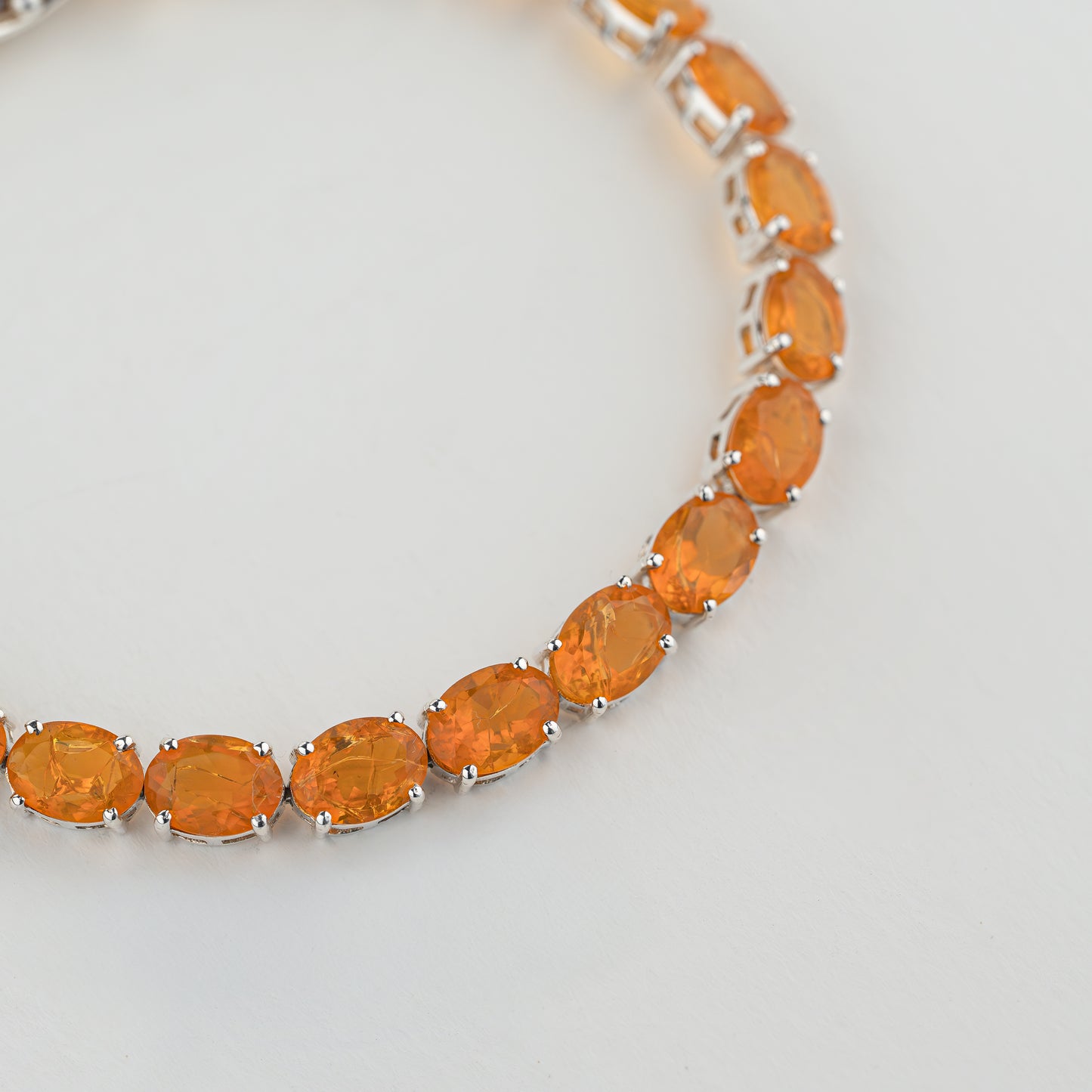 Tennis Bracelet - Fire Opal