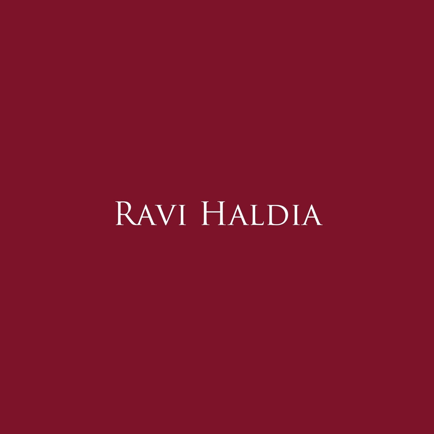 Ravi Haldia
