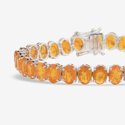 Tennis Bracelet - Fire Opal